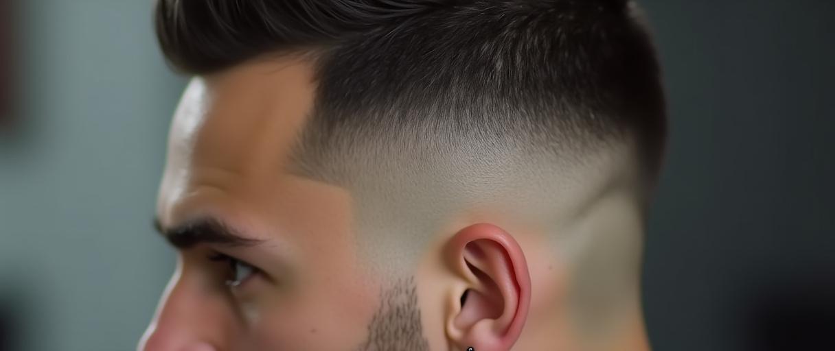 Dettaglio macro di una sfumatura di capelli ad alta precisione